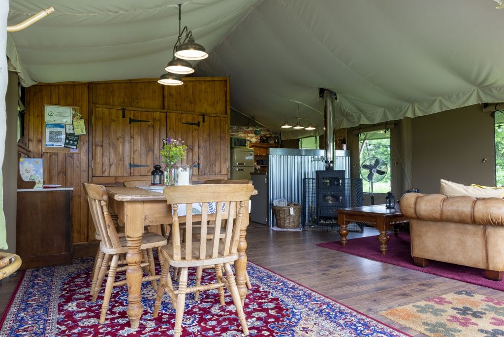 luxury safari tent celebrations