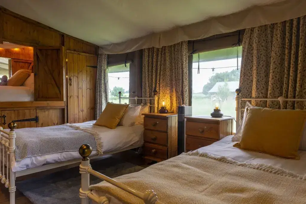 Twin beds