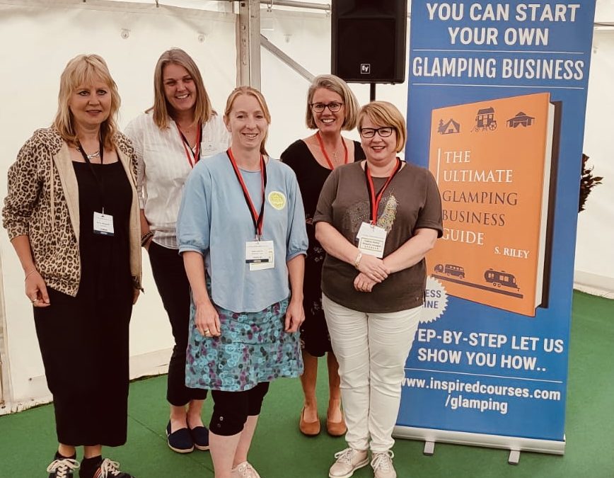 The Glamping show panel with Sarah Riley 2022