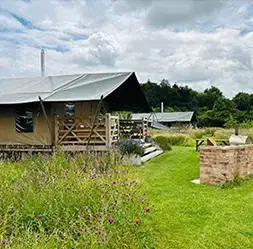 TWO LUXURY SAFARI TENTS